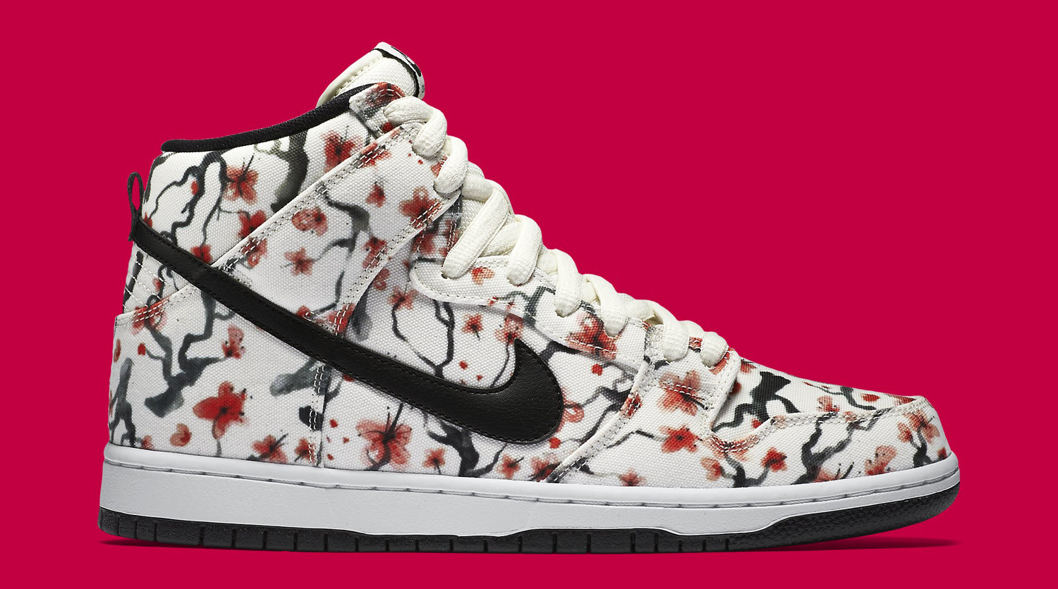 sb dunk cherry blossom