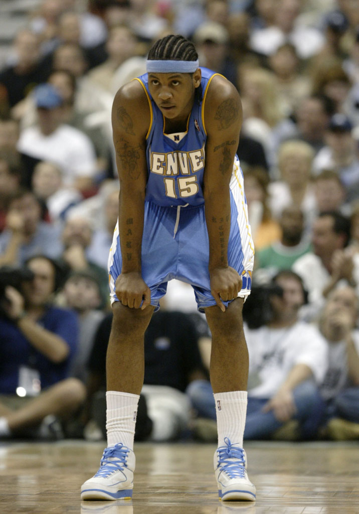 Carmelo Anthony wearing Air Jordan 2 Melo (1)