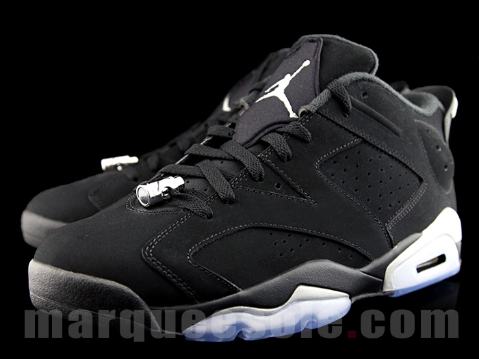 jordan 6 black low