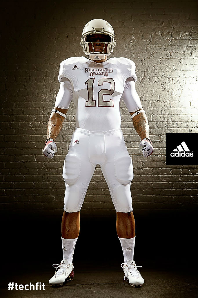 Texas A&amp;M and Mississippi State Battle in &quot;Snow Bowl&quot; adidas TECHFIT