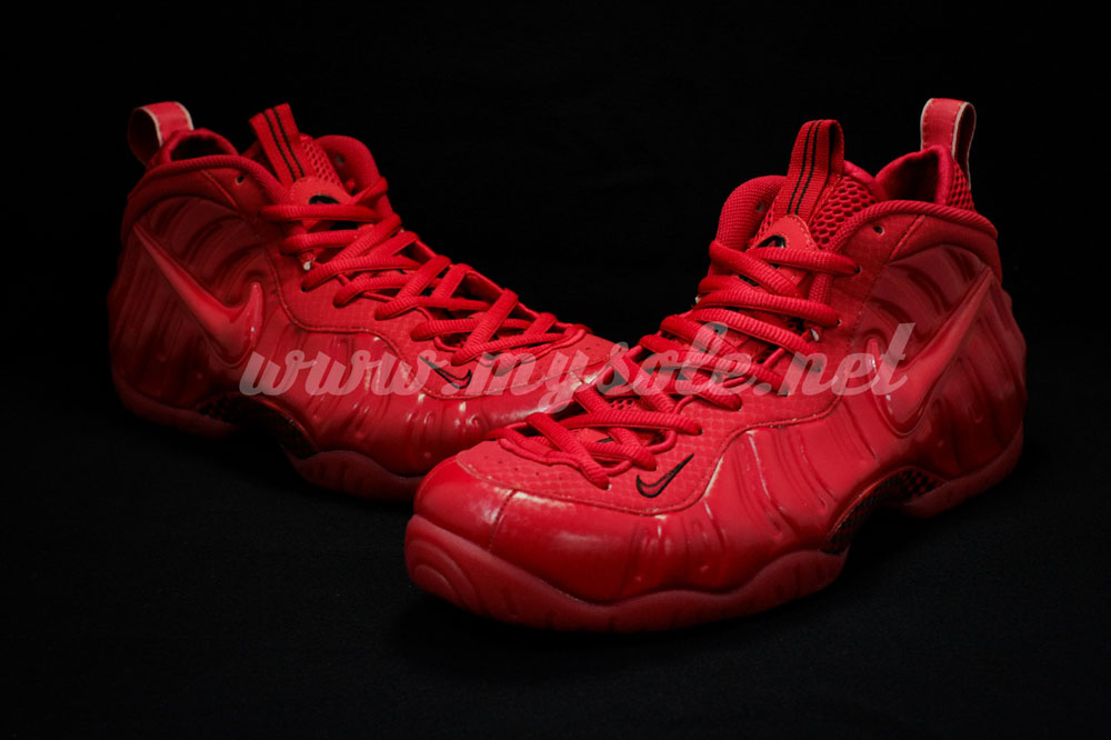 air force foamposite red