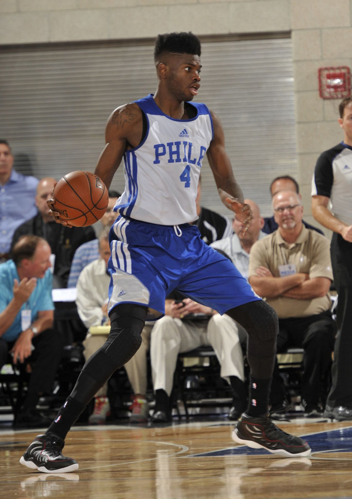 Nerlens Noel wearing Reebok Answer XIV 14