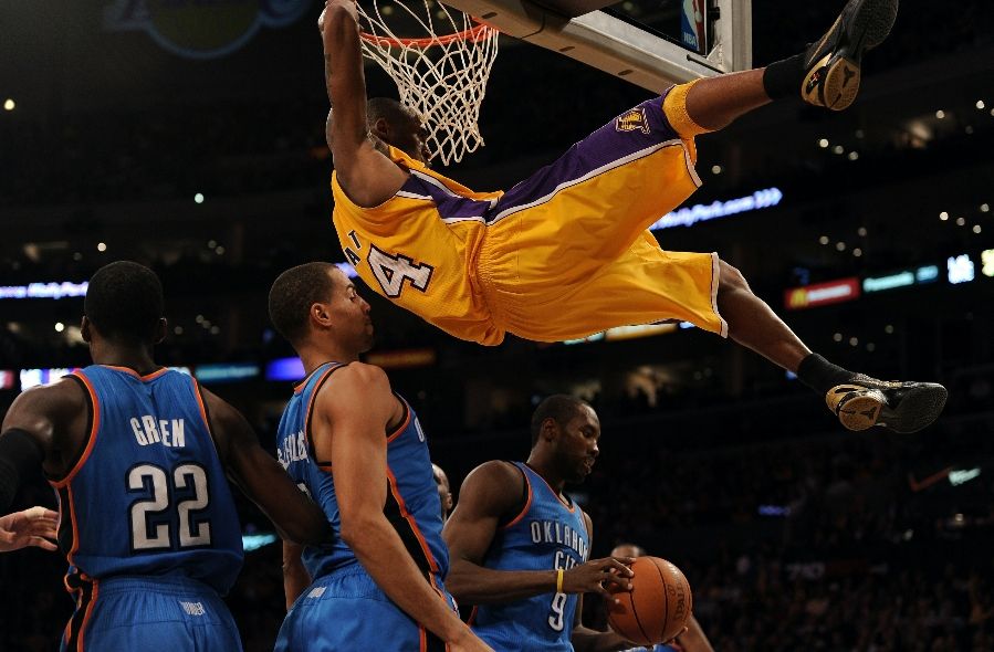 Kobe Bryant wearing the Nike Zoom Kobe VI MLK