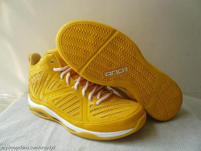 And1 ME8 Empire Mid - Yellow/White