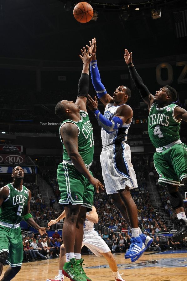 Dwight Howard wearing the adidas Beast Commander