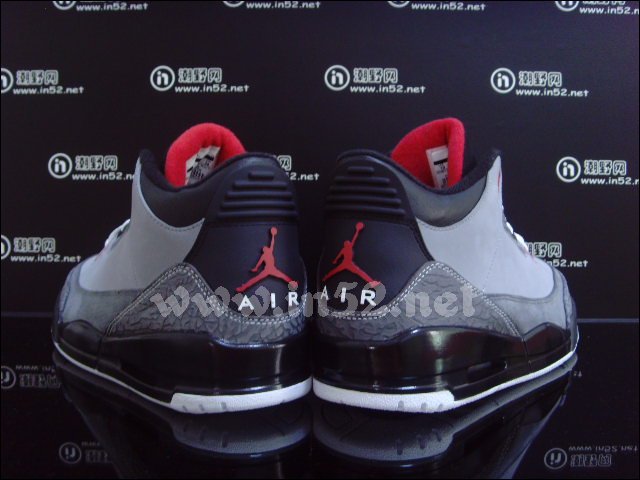 Air Jordan Retro 3 Stealth Varsity Red Light Graphite Black 136064-003