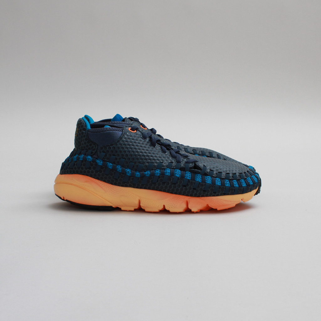 Nike Air Footscape Woven Chukka - Squadron Blue / Neon Turquoise | Sole ...