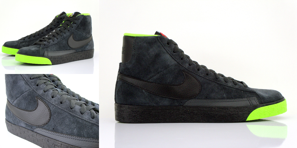 nike blazer electric green