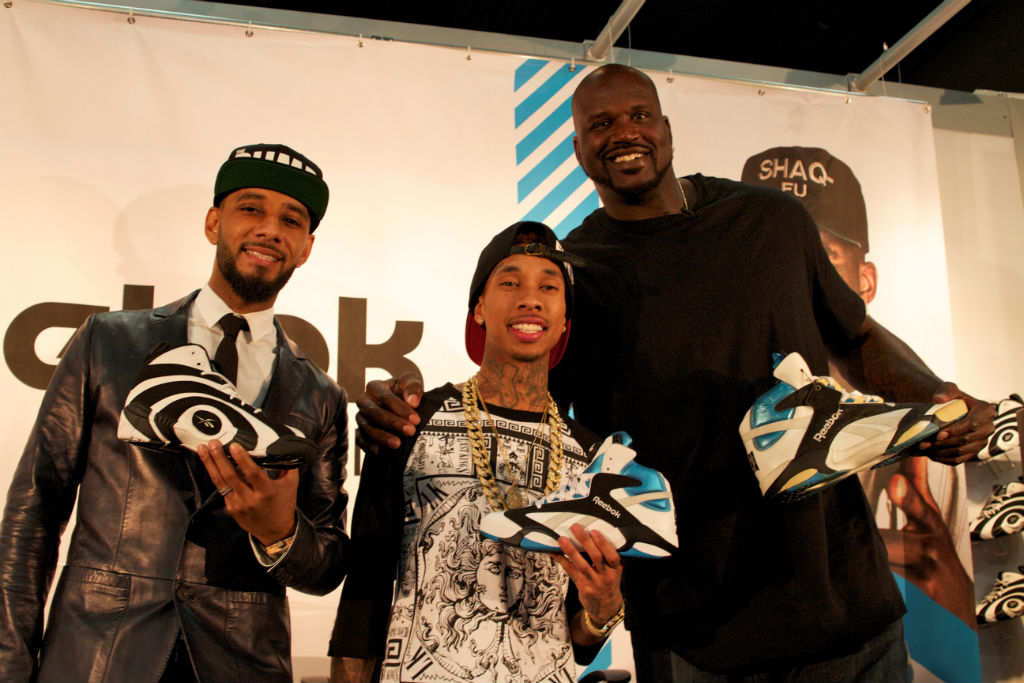 tyga reebok sneakers