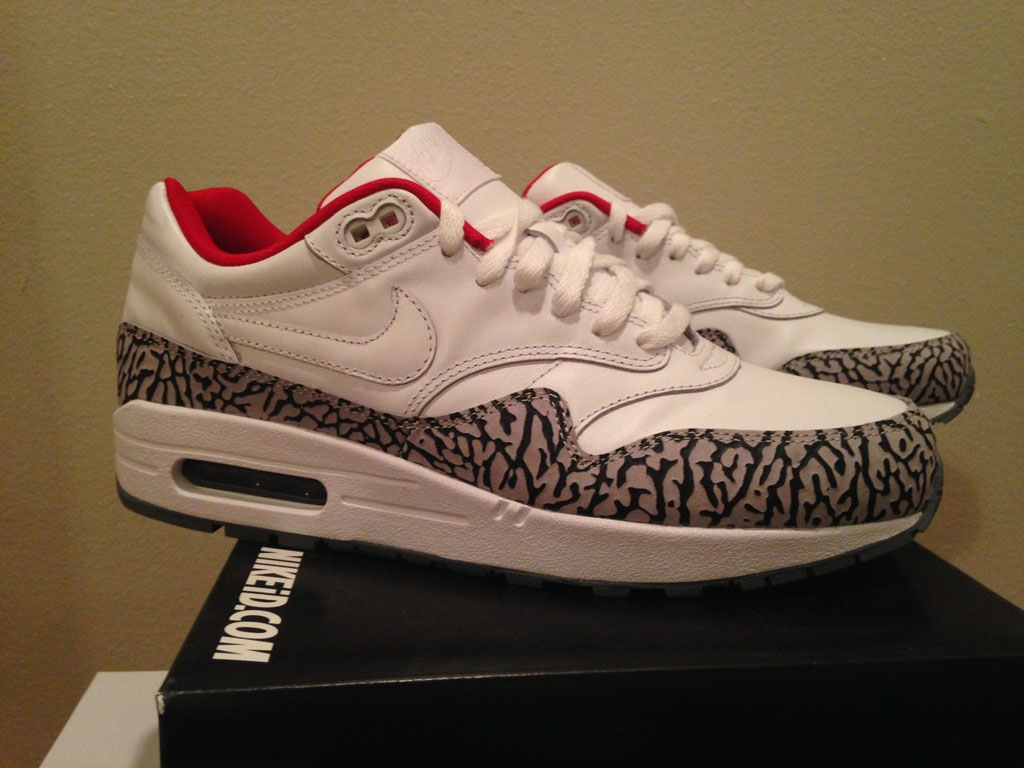 NIKEiD Air Max 1 Cement