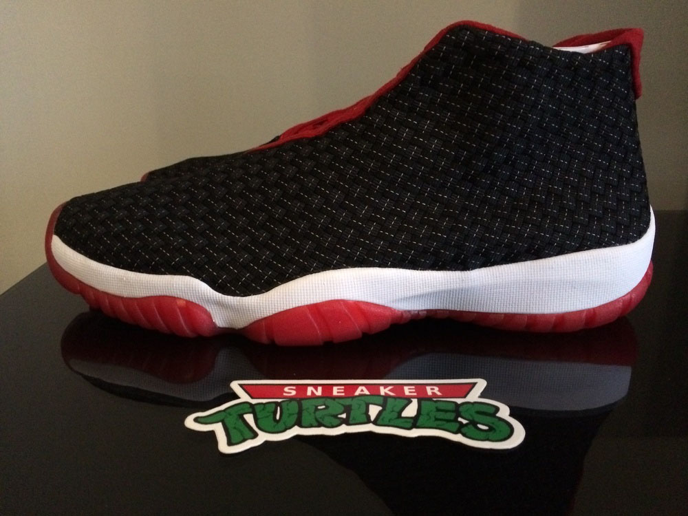 jordan future black red