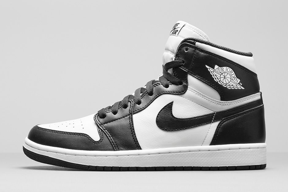 aj1 black and white