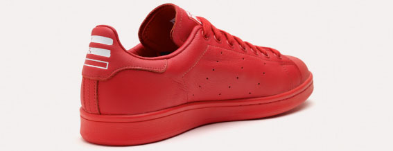 adidas Originals=Pharrell Williams Icon's Stan Smith Red (3)