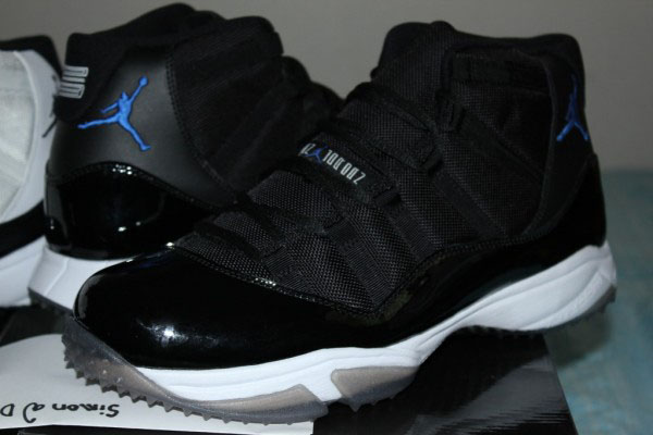 CC Sabathia Air Jordan XI 11 Turf Space Jam PE (2)