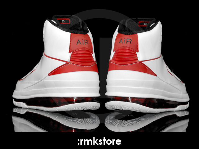 Air Jordan II Max White Black Varsity Red 455616-100