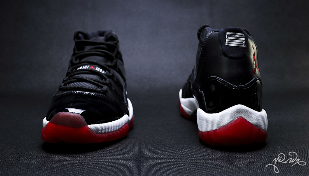 Jordan 11 retro shop red and black