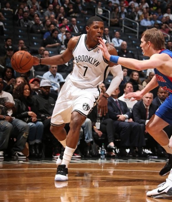 NBA Sneaker Watch Joe Johnson Rocks Black White Air Jordan 11