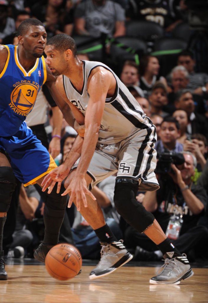 Tim Duncan wearing adidas Crazy Fast PE