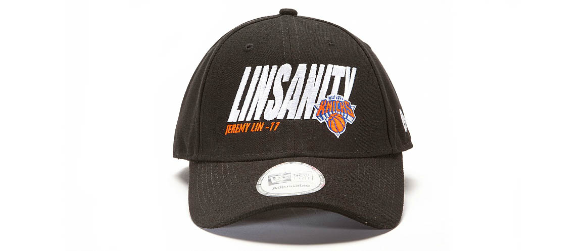 New Era Jeremy Lin Linsanity 39THIRTY Hats Caps Fitted Knicks Black (2)