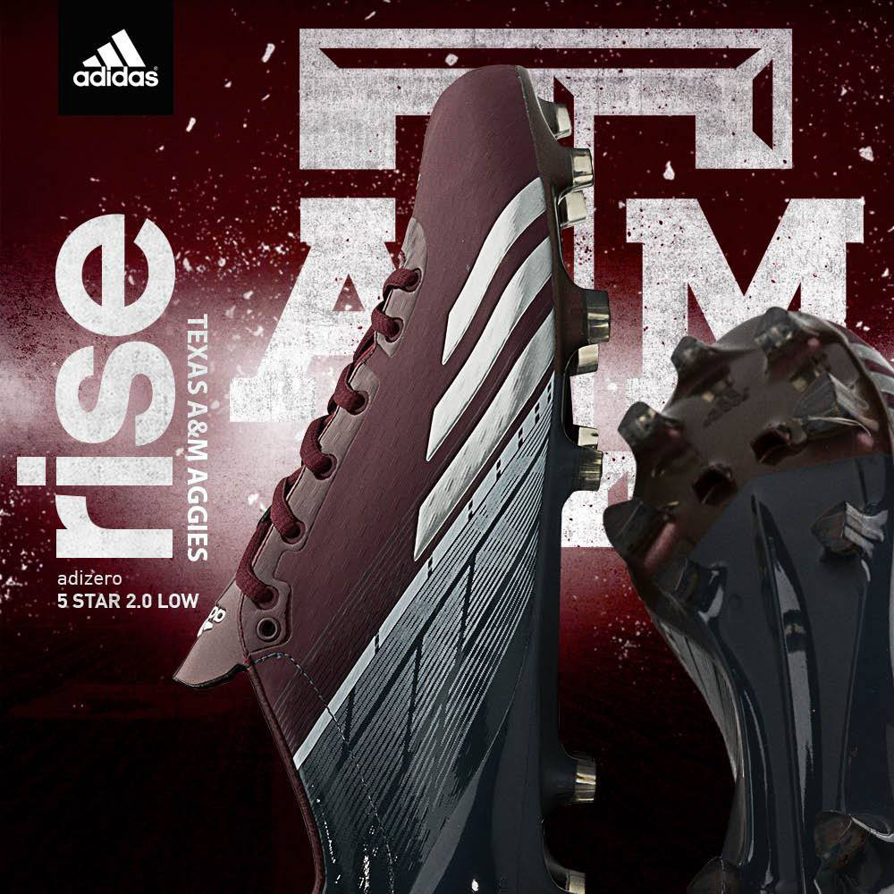 Texas A&M Alternate adidas TECHFIT Football Uniforms (2)