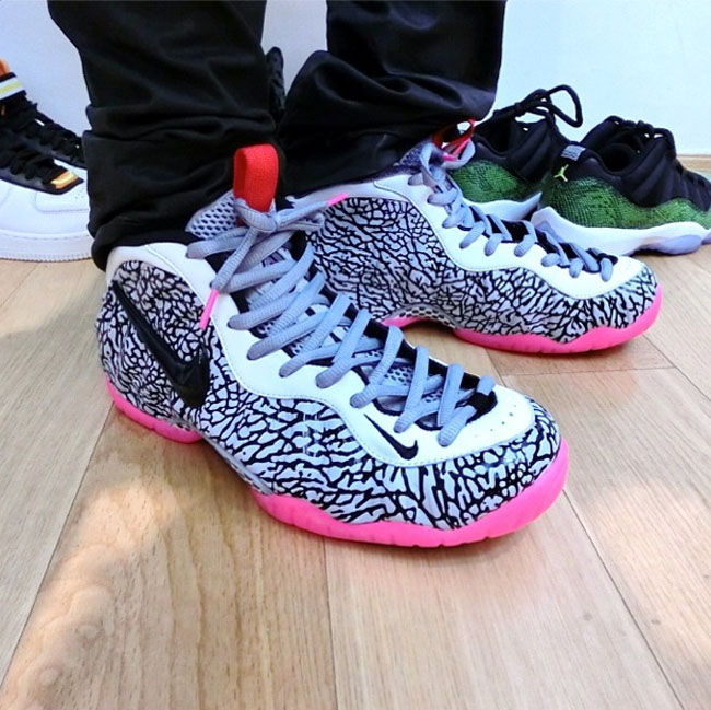 nike air foamposite one elephant