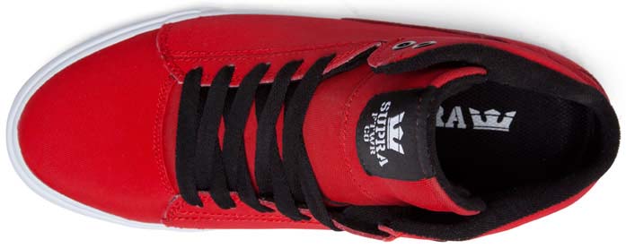 Supra Society Mid Shoes Terry Kennedy Red White (5)