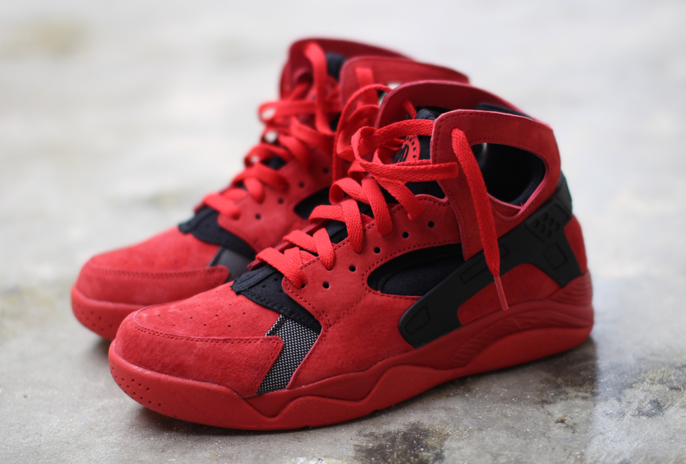 Red/Black Nike Air Flight Huaraches Hit Early | Sole Collector