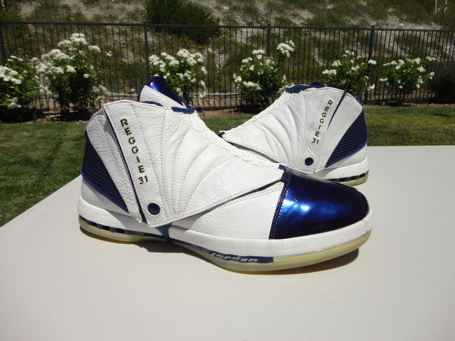 Reggie Miller Air Jordan XVI PE Home