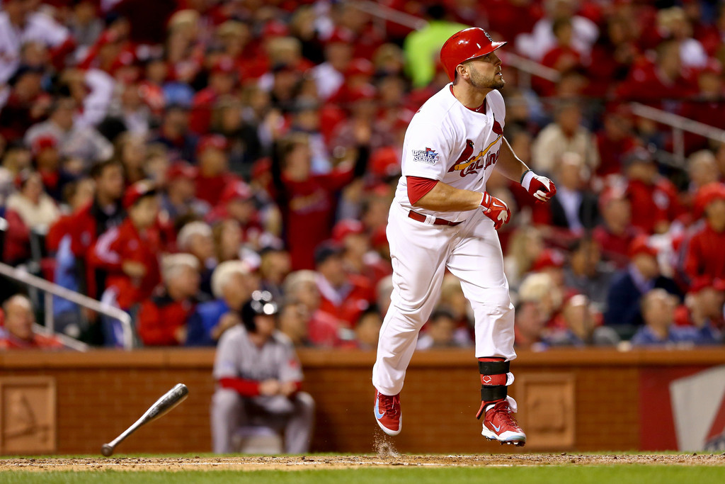 Matt Holliday in the Nike Air Huarache Pro PE