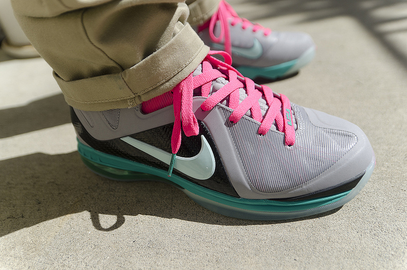 lebron 9 south beach on feet