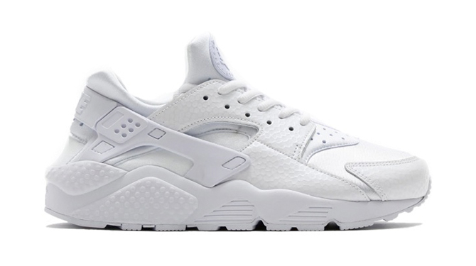 white on white huaraches