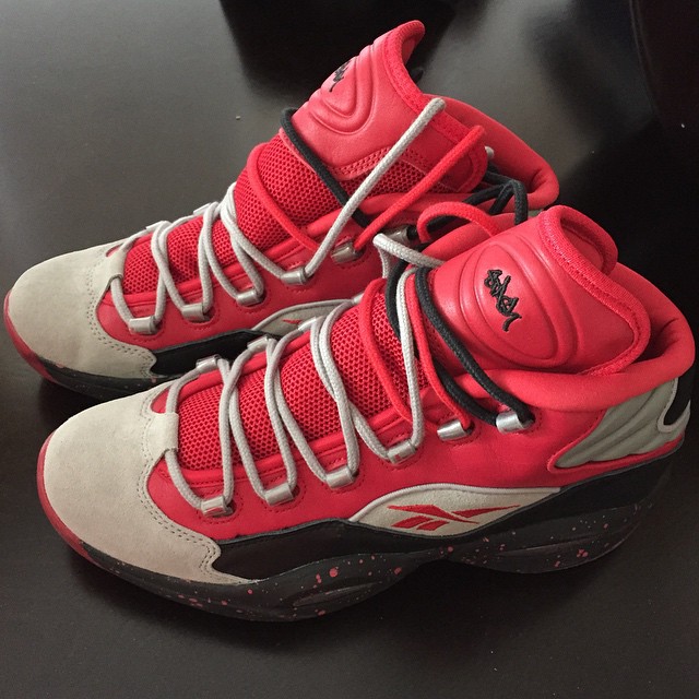 Bun B Picks Up Stash x Reebok Question Red