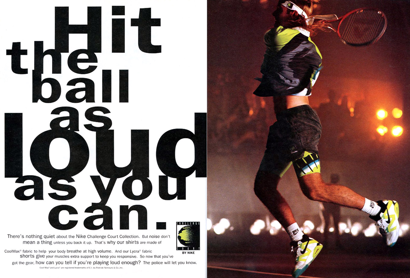 Nike shop agassi 1990