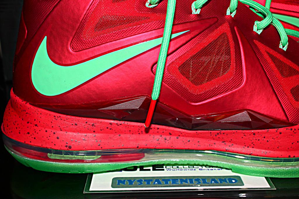 Lebron 10 deals christmas for sale