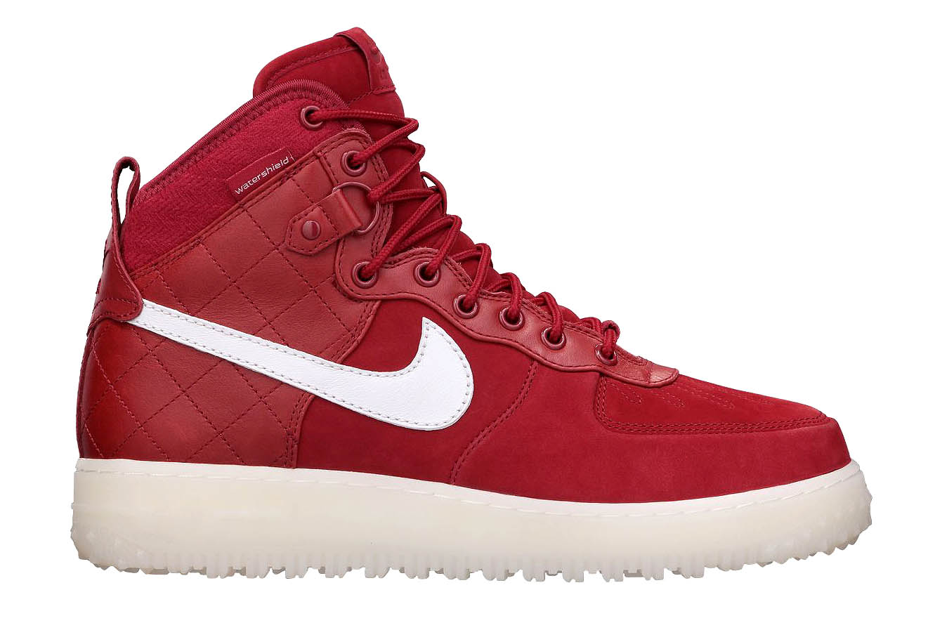 Nike air force 1 hotsell duckboot red