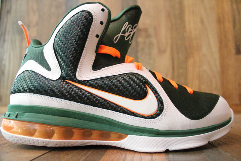 lebron 9 hurricanes