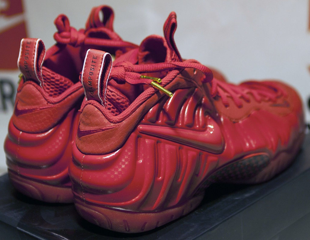 all red foamposite 2018