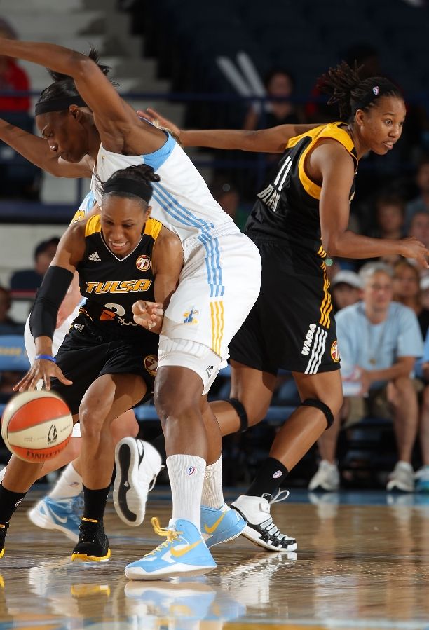 Sylvia Fowles wearing Nike Hyperfuse 2012 Pe