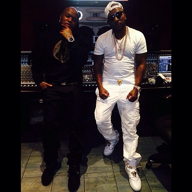 Jeezy wearing Versace Medusa High-Top