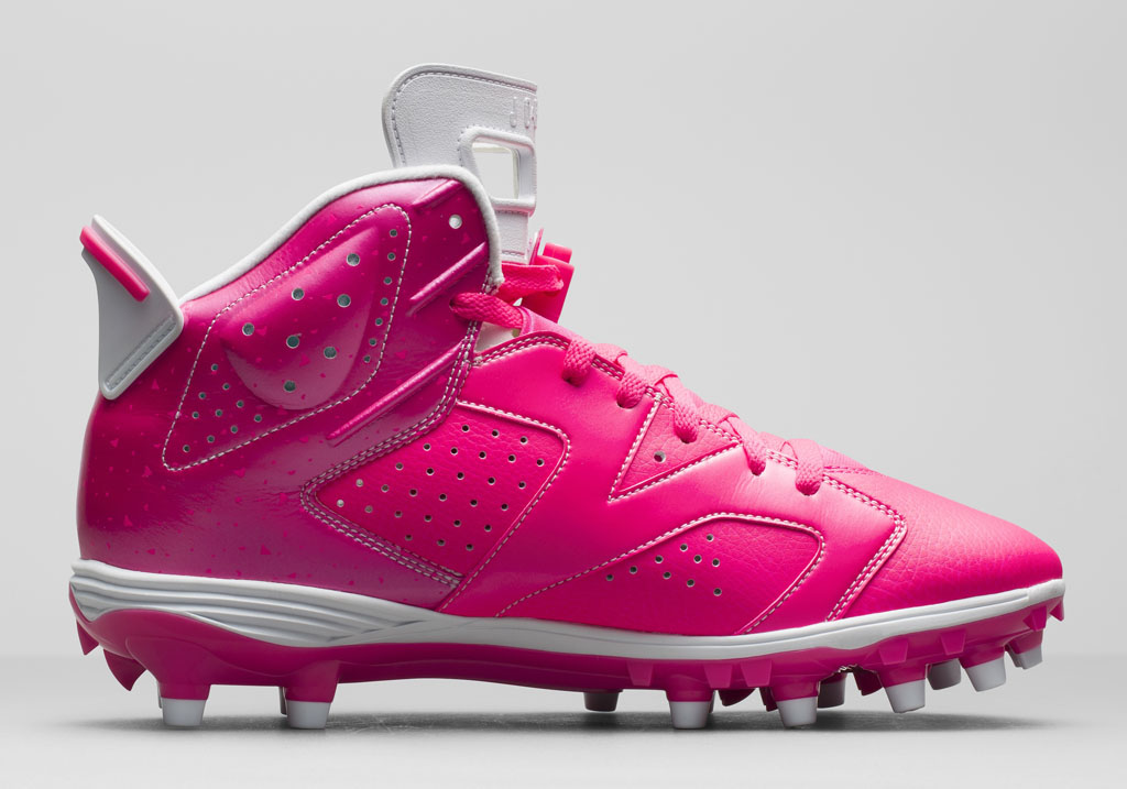 pink breast cancer jordans