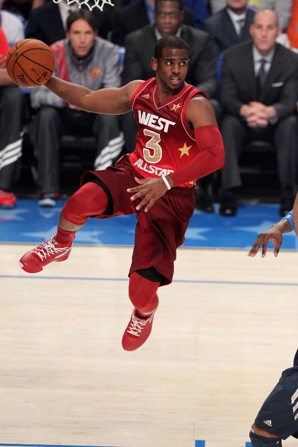 Chris Paul wearing Jordan CP3.V All-Star