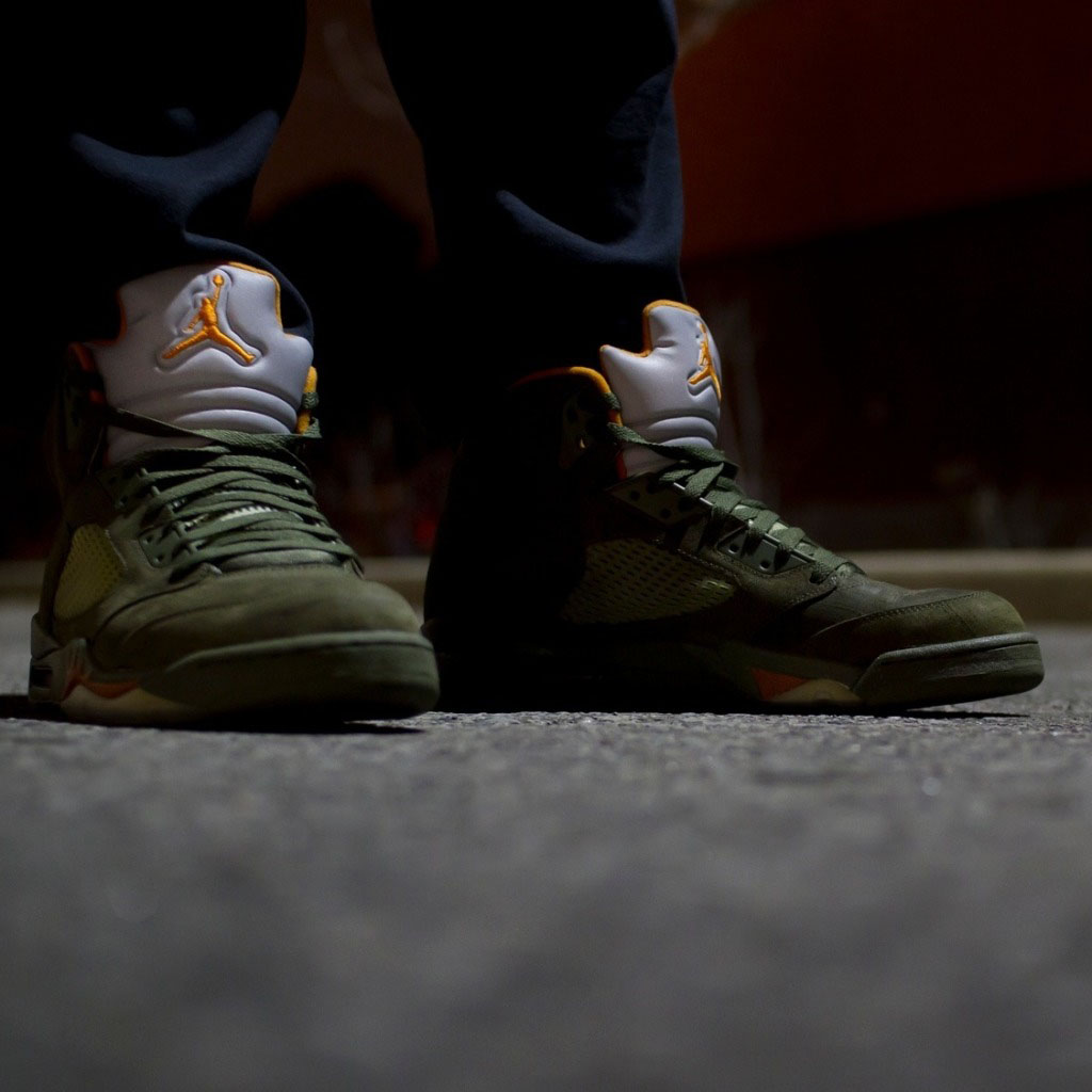 Spotlight // Forum Staff Weekly WDYWT? - 11.11.13 - Air Jordan 5 V Retro Olive by Uncle