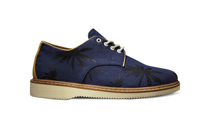 Vans Vault x Taka Hayashi TH Derby 2 LX in Peacoat Blue