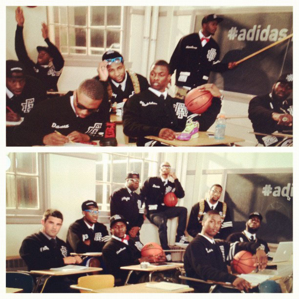 adidas Basketball's Rookies Rep 3-Stripes (4)
