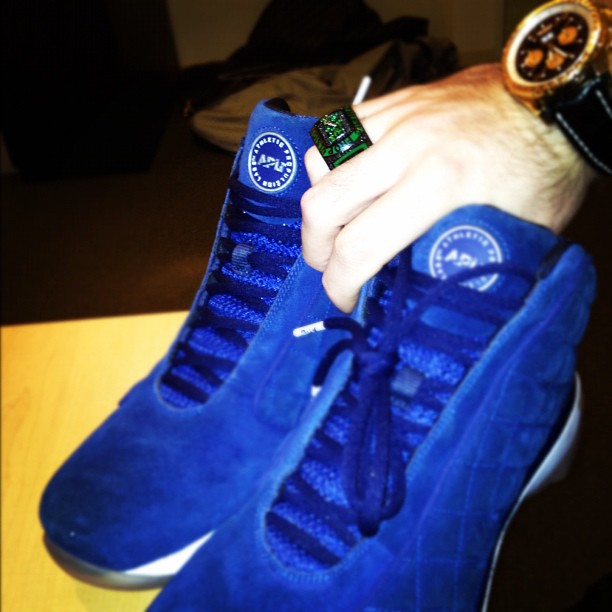 Athletic Propulsion Labs Concours - Blue Suede Exclusive