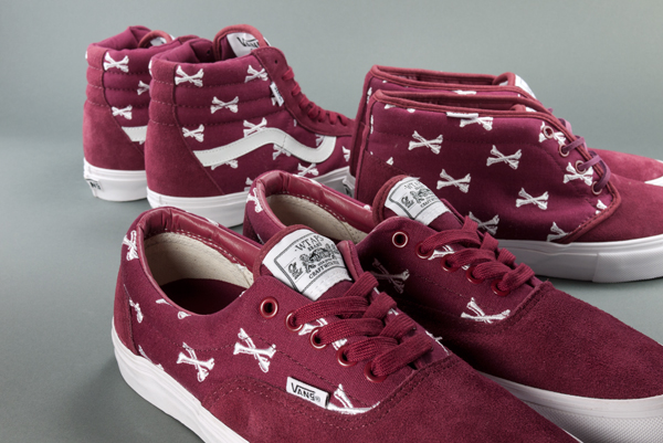 Vans Syndicate x WTAPS Burgundy Bones Pack Complex