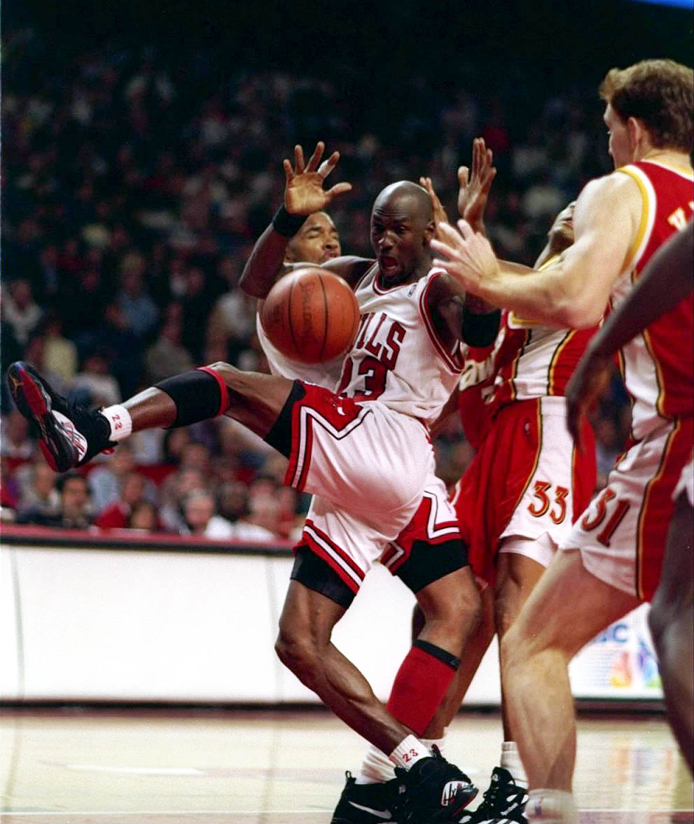 Flashback Michael Jordan in the Air Jordan VIII