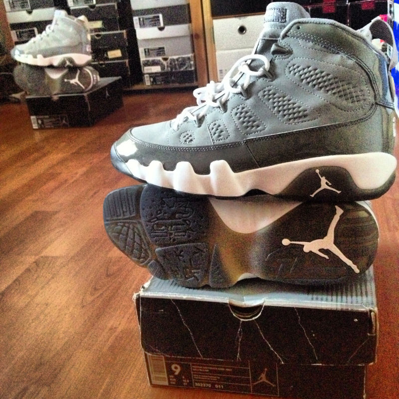 Spotlight // Pickups of the Week 11.10.12 - Air Jordan IX 9 Cool Grey by YoungSk8