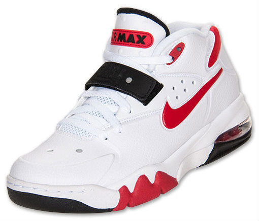 Nike Air Force Max 2013 White University Red Black 555105-100 (2)