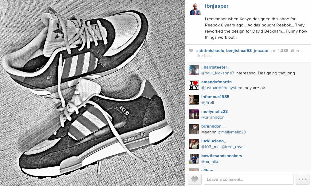 Ibn Jasper Says Kanye West Designed the adidas ZX 850 for Reebok in 2006